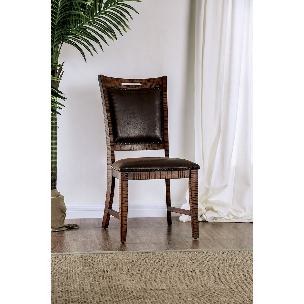 Furniture of America Wichita Side Chair