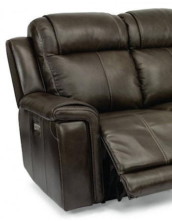 Lay-Flat Power Reclining Sofa