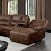 Furniture of America Chantelle Power Sectional