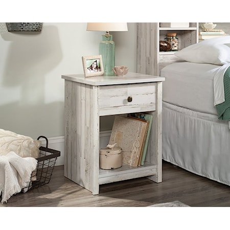 River Ranch Night Stand White Pl 3a