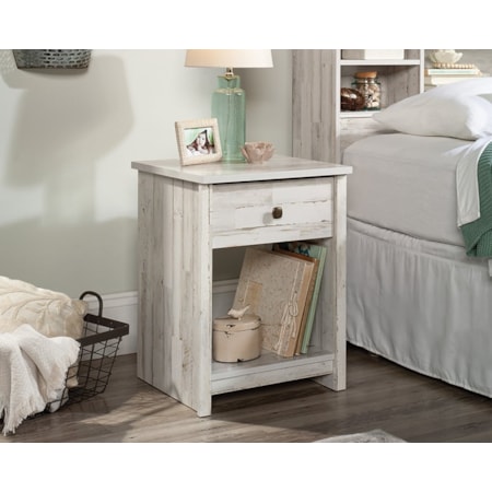 River Ranch Night Stand White Pl 3a