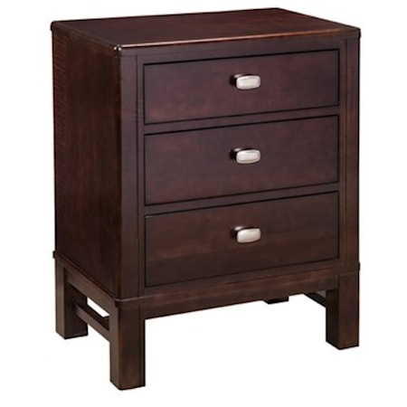 3-Drawer Nightstand