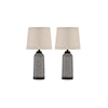 Signature Design by Ashley Lanson Metal Table Lamp (Set of 2)