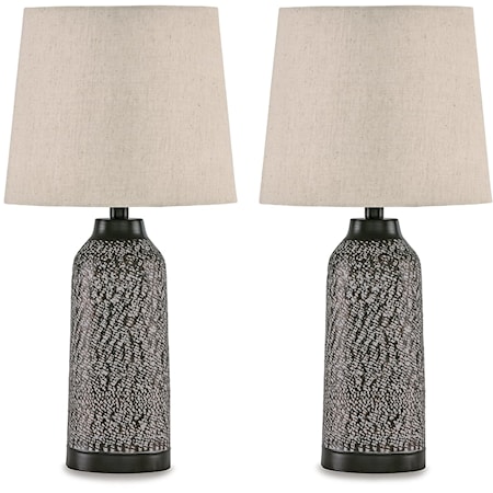 Metal Table Lamp (Set of 2)