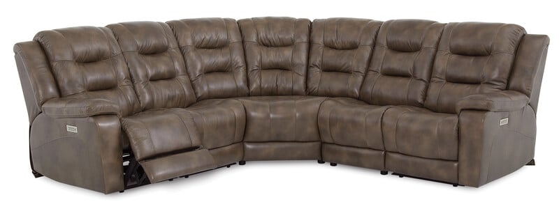 Leighton 5-Piece Power Reclining Sectional