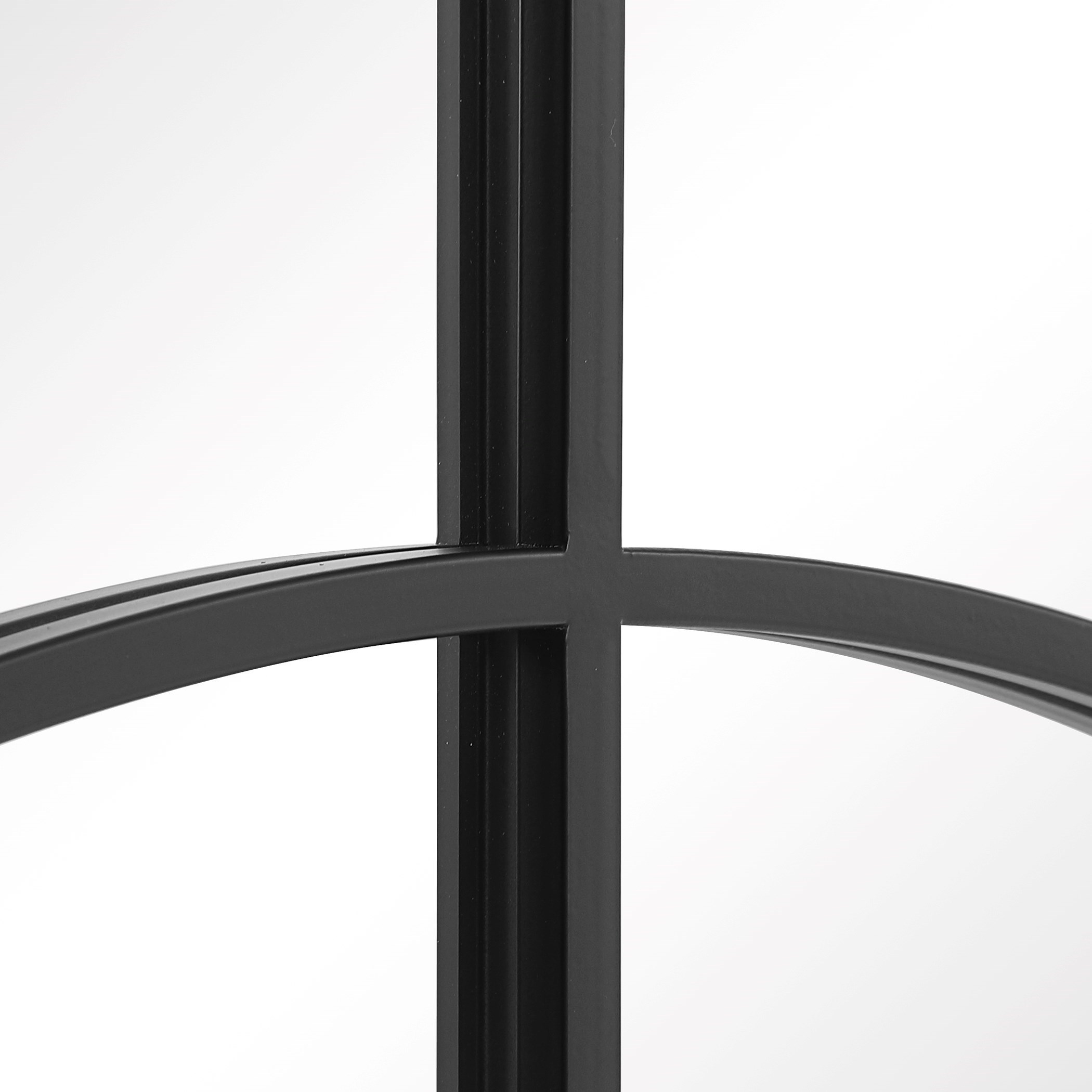 Uttermost Arched Mirrors Rousseau Iron Window Arch Mirror