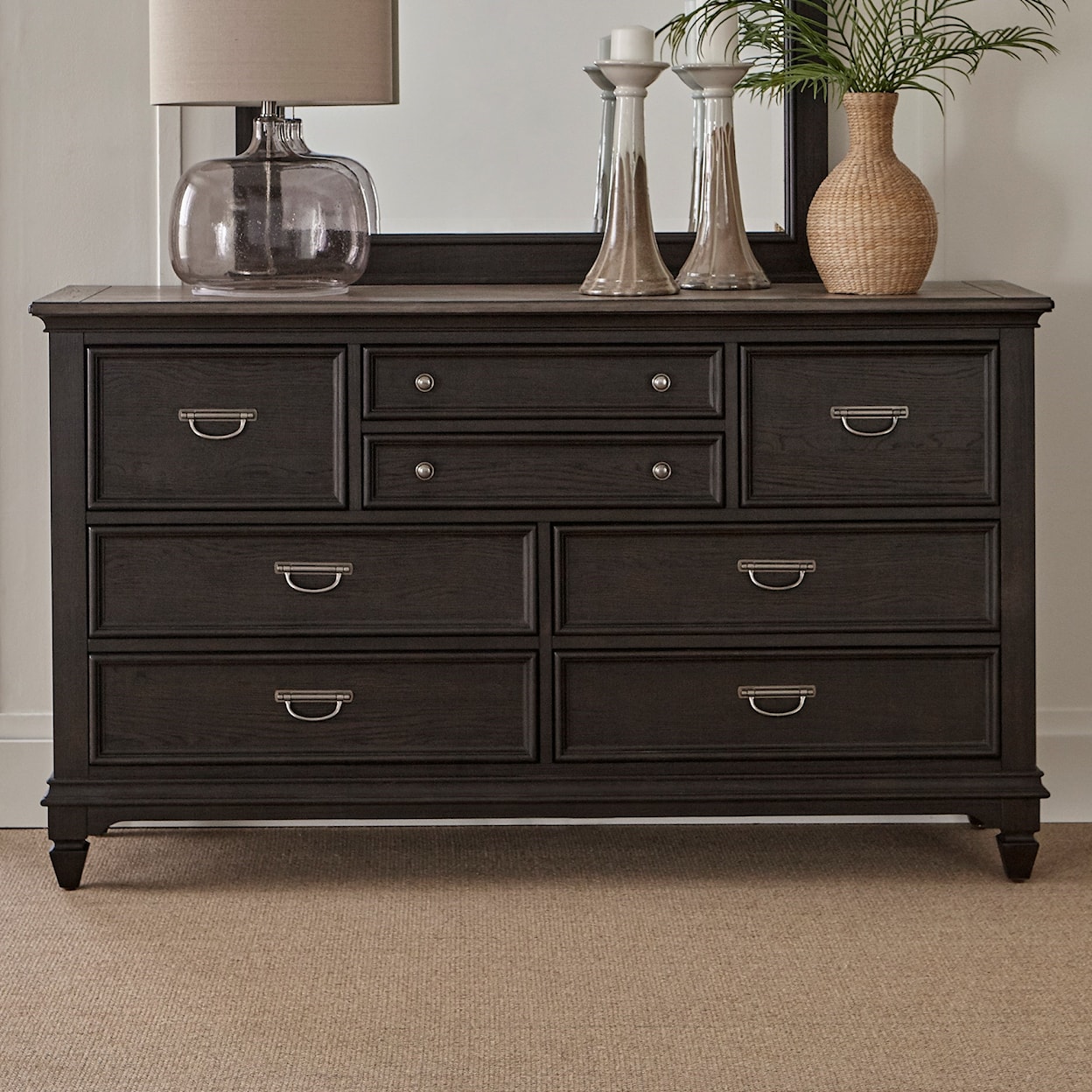 Liberty Furniture Allyson Park 8 Drawer Dresser