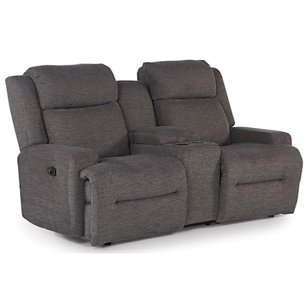 Rocking Console Reclining Loveseat