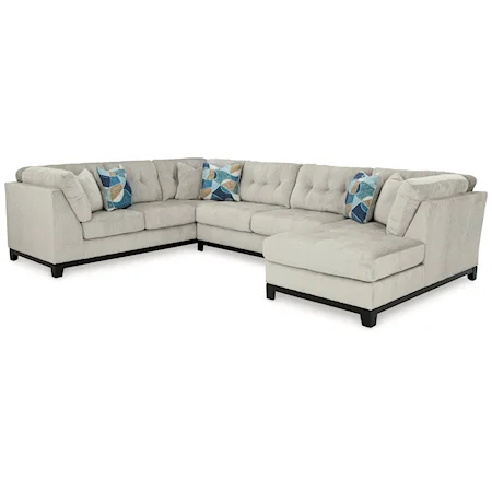 3-Piece Sectional With Chaise