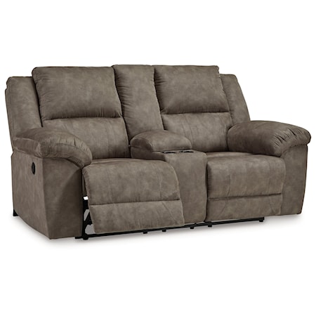 Reclining Loveseat With Console