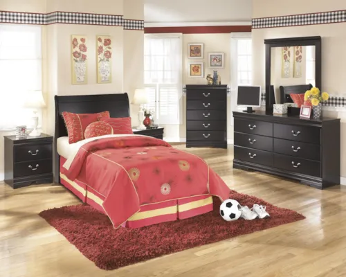 Twin Headboard, Dresser, Mirror, Chest and Nightstand