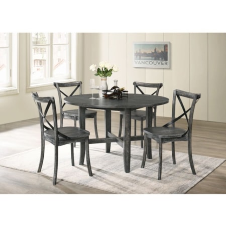 5-Piece Table and Chair Set