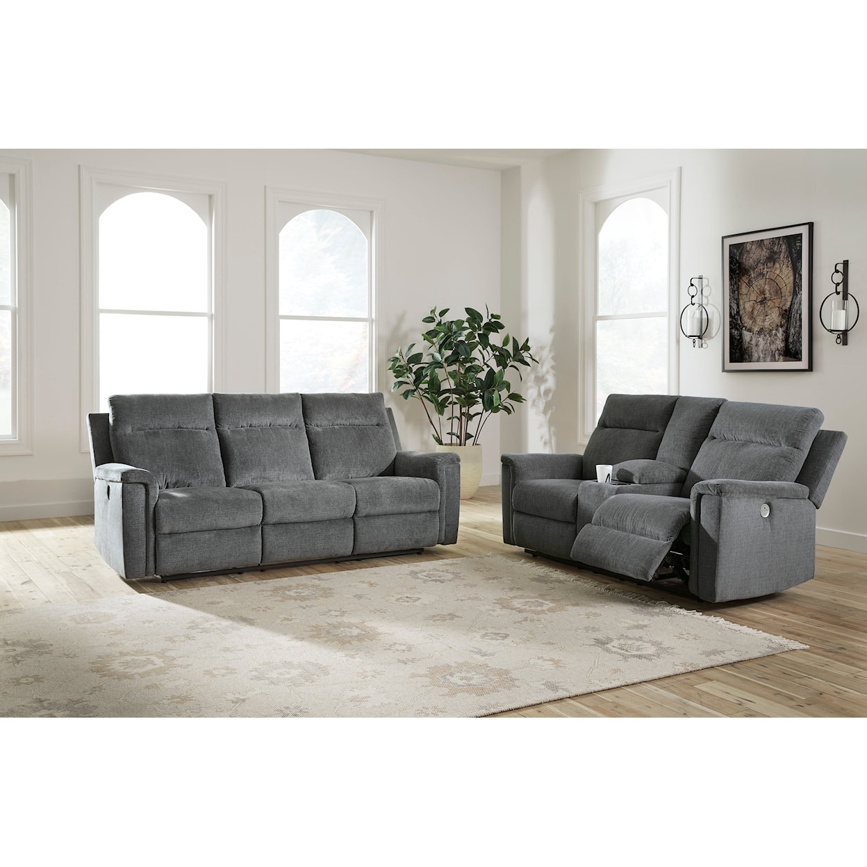 Ashley Signature Design Barnsana Living Room Set