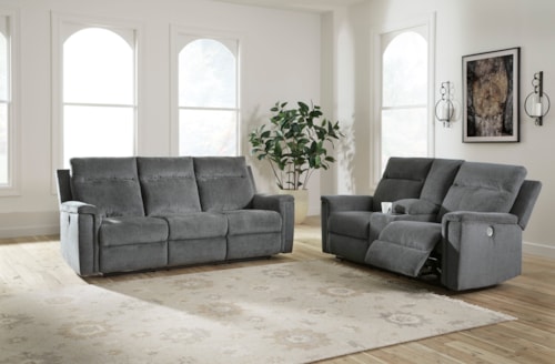 Power Reclining Sofa And Loveseat