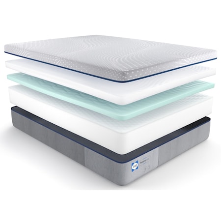 Cal King 13&quot; Firm Gel Memory Foam Matttress