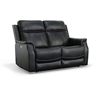 Power Reclining Loveseat with Power Headrests and Lumbar