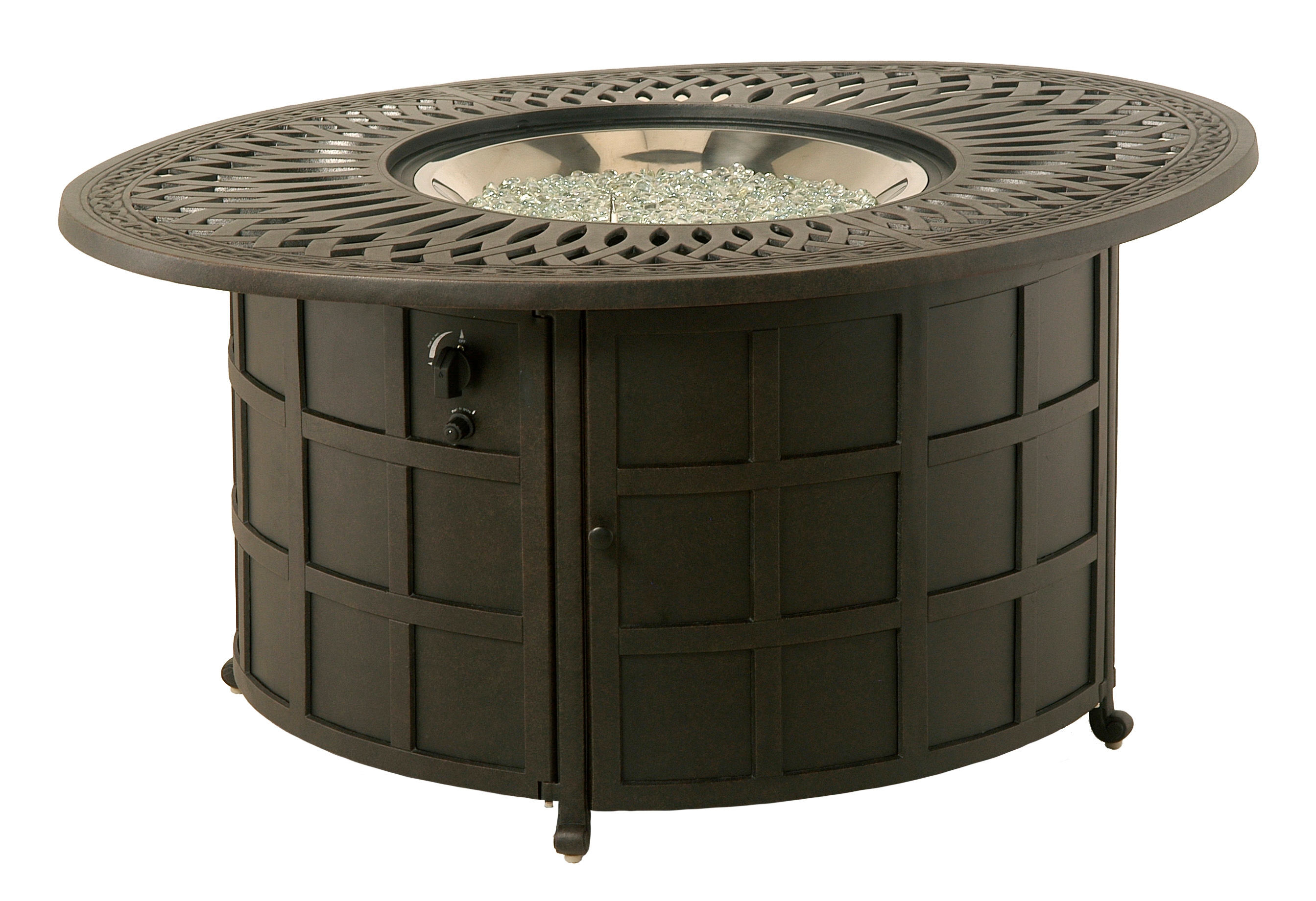 Mayfair 52" Oval Gas Fire Pit