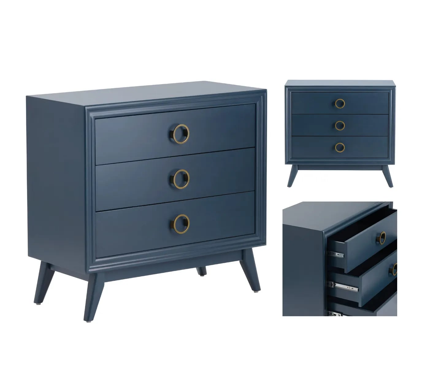 Crestview Collection Pomeroy Pomeroy 3-Drawer Chest