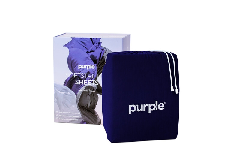 Queen SoftStretch Sheets Purple