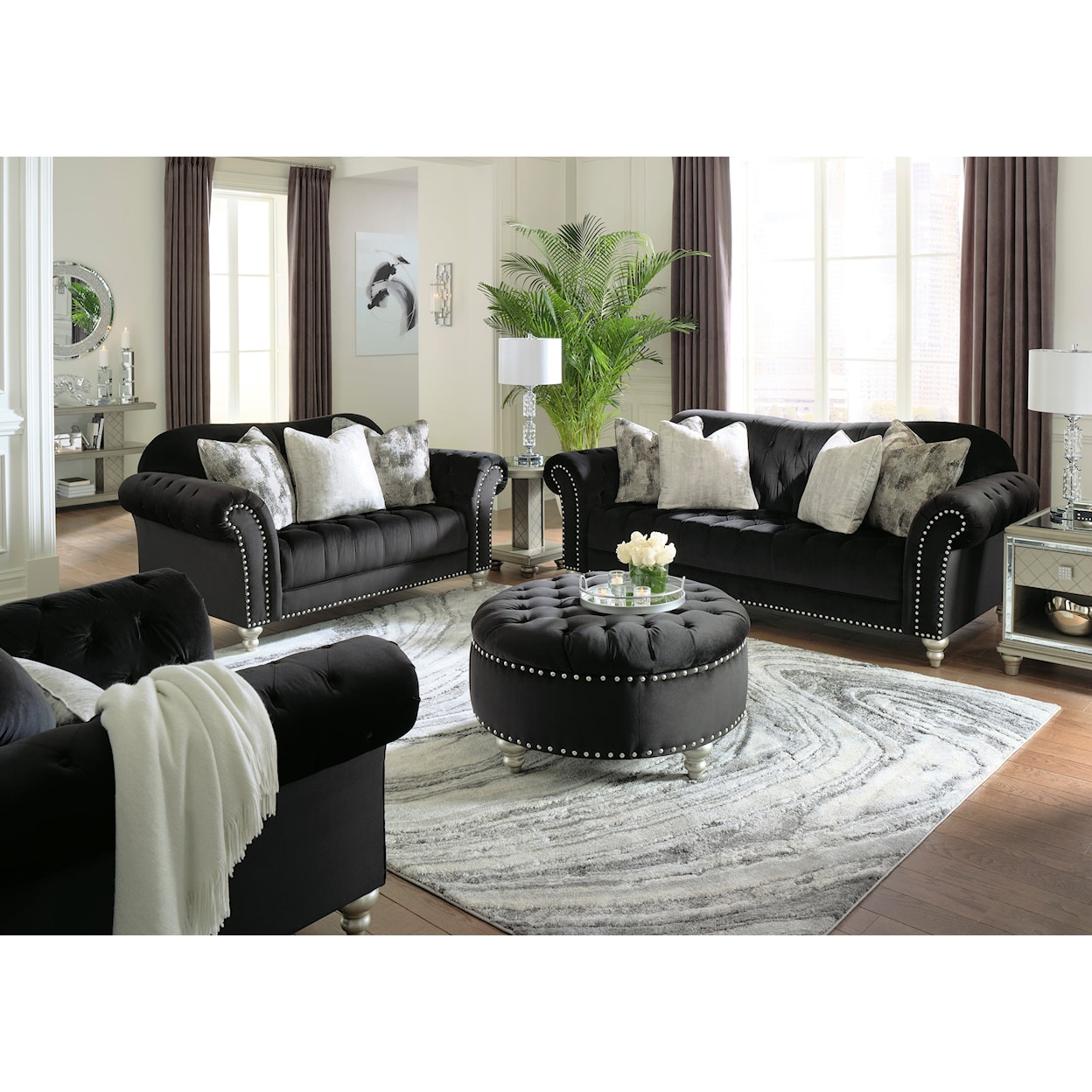 Signature Design by Ashley Furniture Harriotte Living Room Set