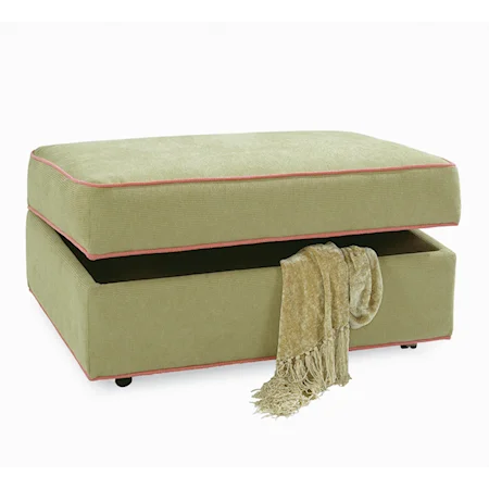 Storage Ottoman with Casters