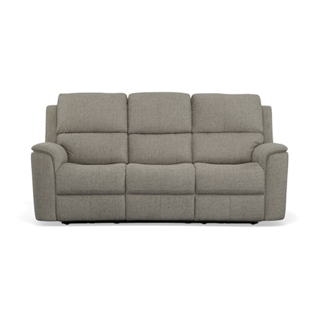 Power Headrest &amp; Lumbar Reclining Sofa