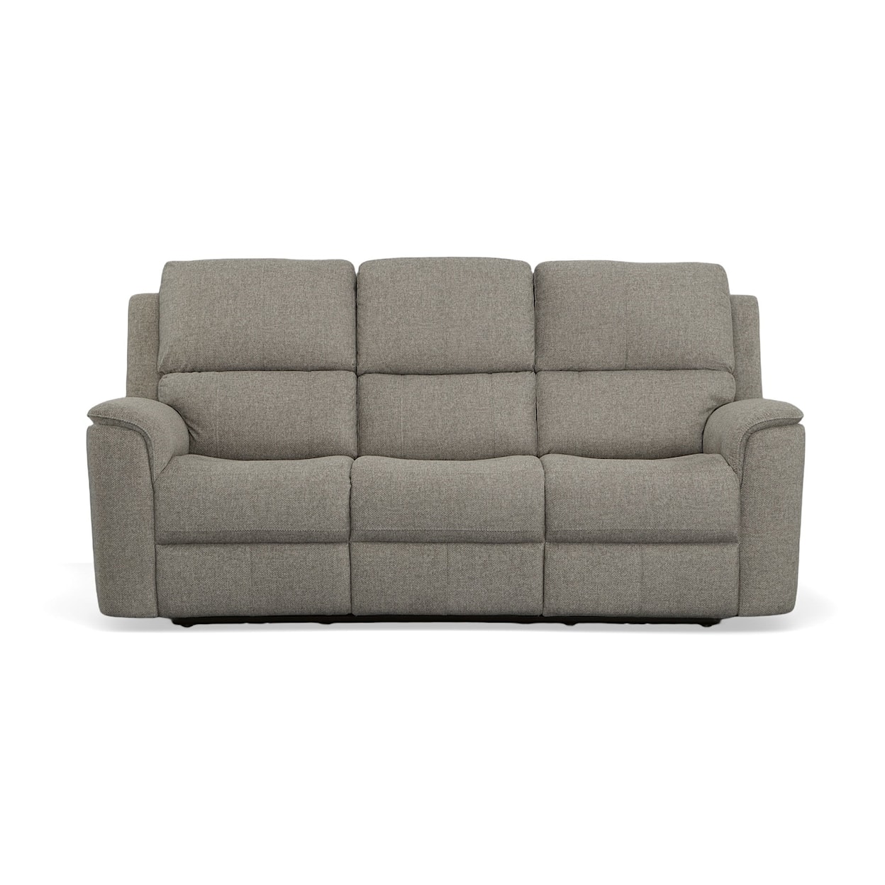 Flexsteel Aarons Power Headrest & Lumbar Reclining Sofa