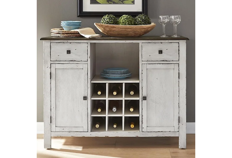Carolina Crossing Dining Server by Liberty Furniture at VanDrie Home Furnishings
