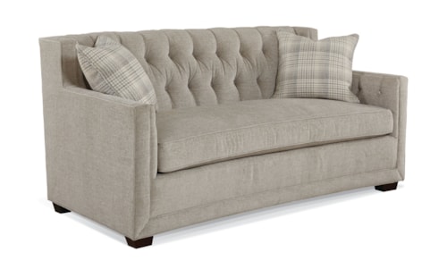 Transitional Sofa with Tufted Back