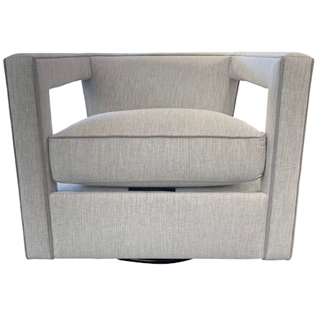 Alana Fabric Swivel Chair