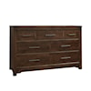 Artisan & Post Crafted Cherry Upholstered King Bedroom Set