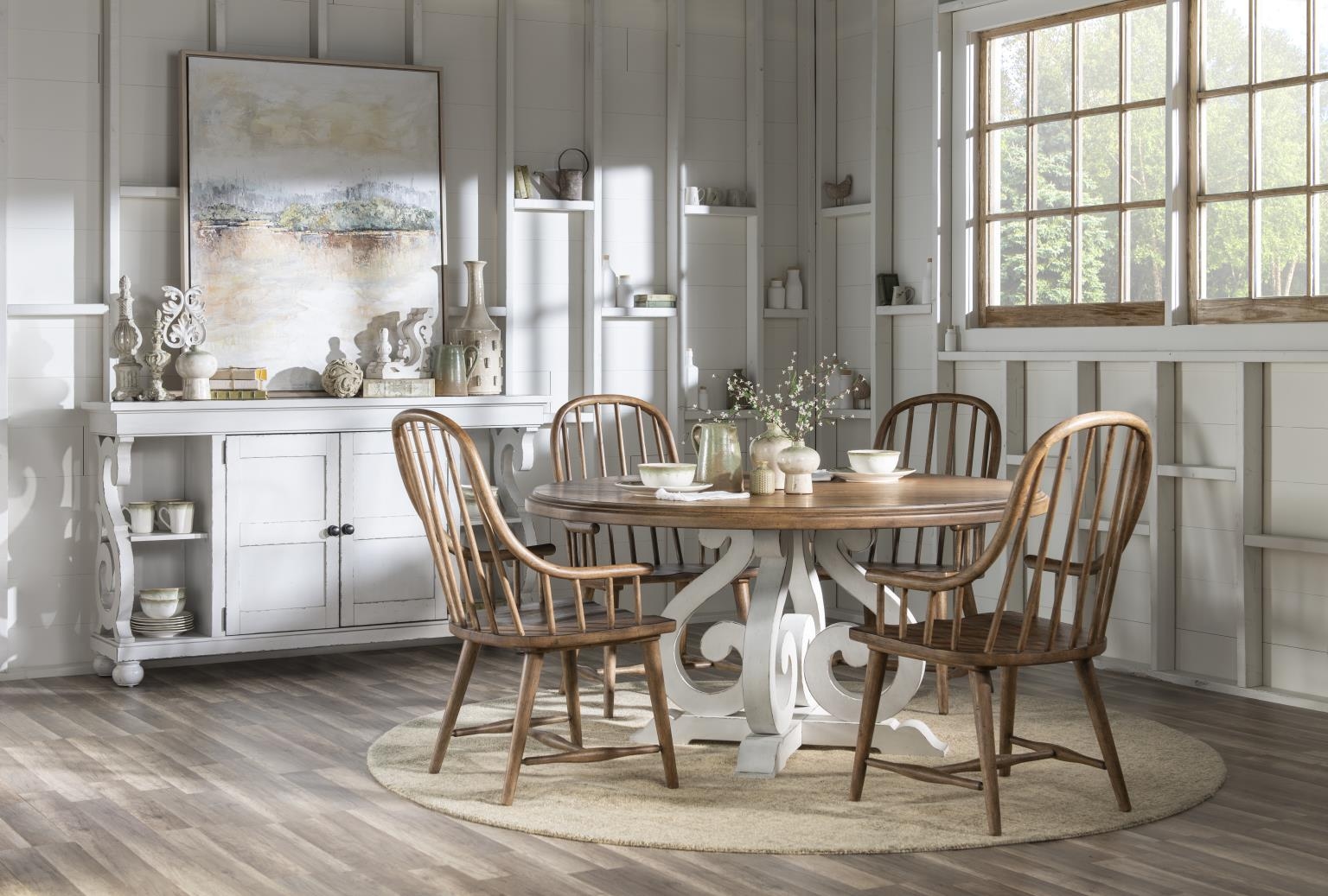 Legacy Classic Vintage Market Round Dining Table