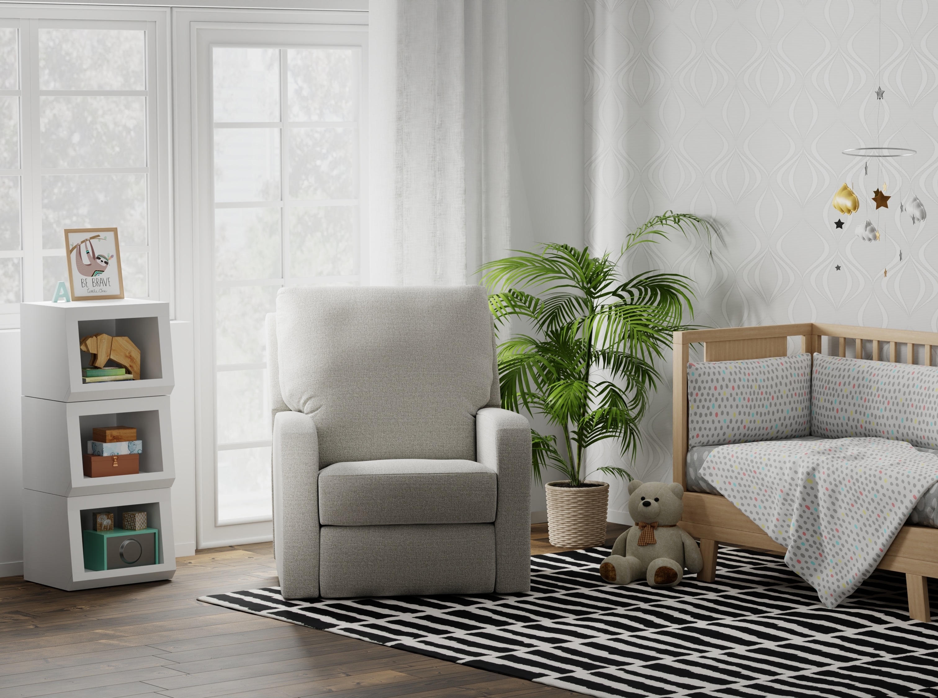 Catnapper Lullaby Power Headrest Power Auto-Glide Recliner