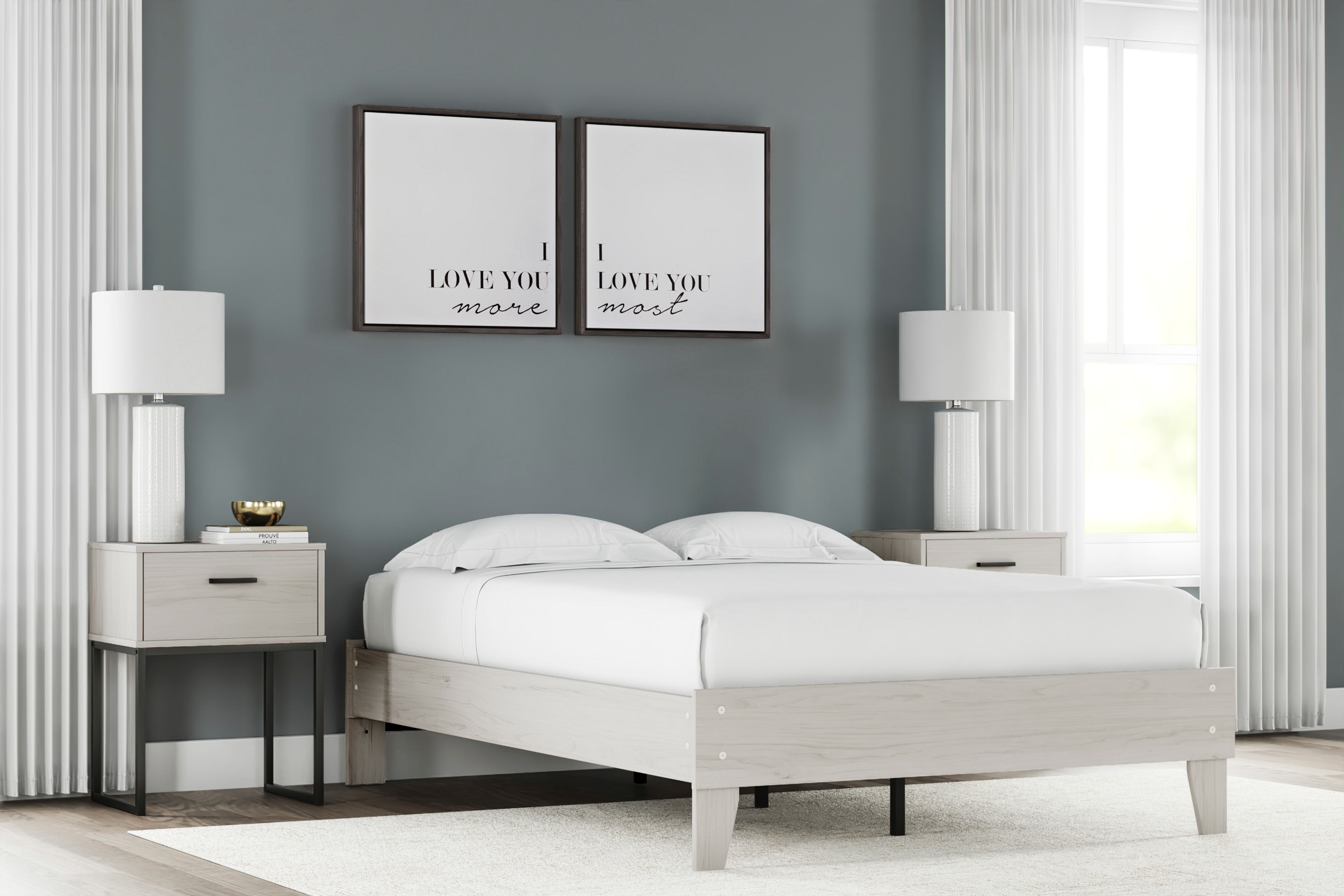 Signature Design by Ashley Socalle Queen Platform Bed
