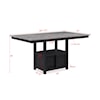 Crown Mark Buford Counter Height Table