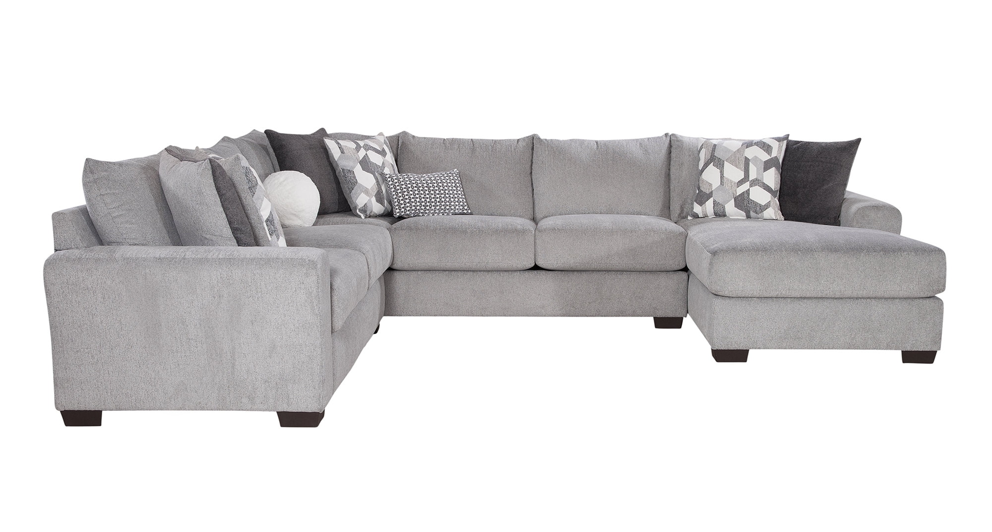 3-Piece Sectional with Chaise