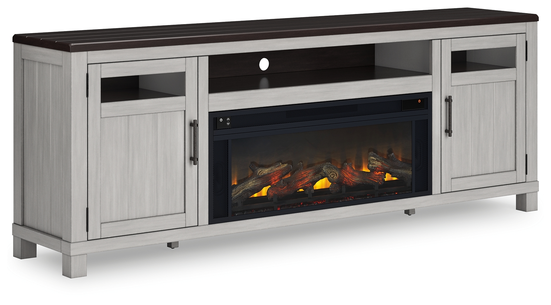 88&amp;quot; TV Stand With Electric Fireplace