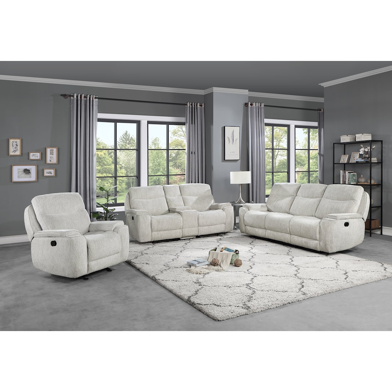 New Classic Furniture Lucerne Glider Recliner