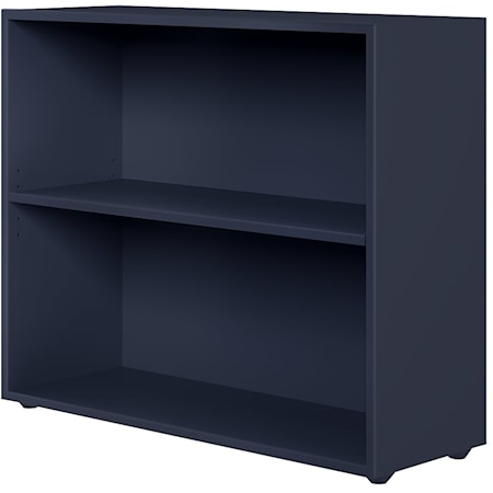 Youth 2 Shelf Bookcase in Blue