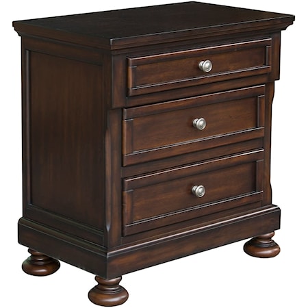 3-Drawer Nightstand