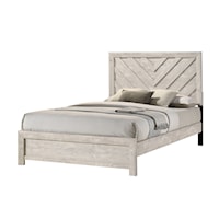 Valor Rustic King Panel Bed
