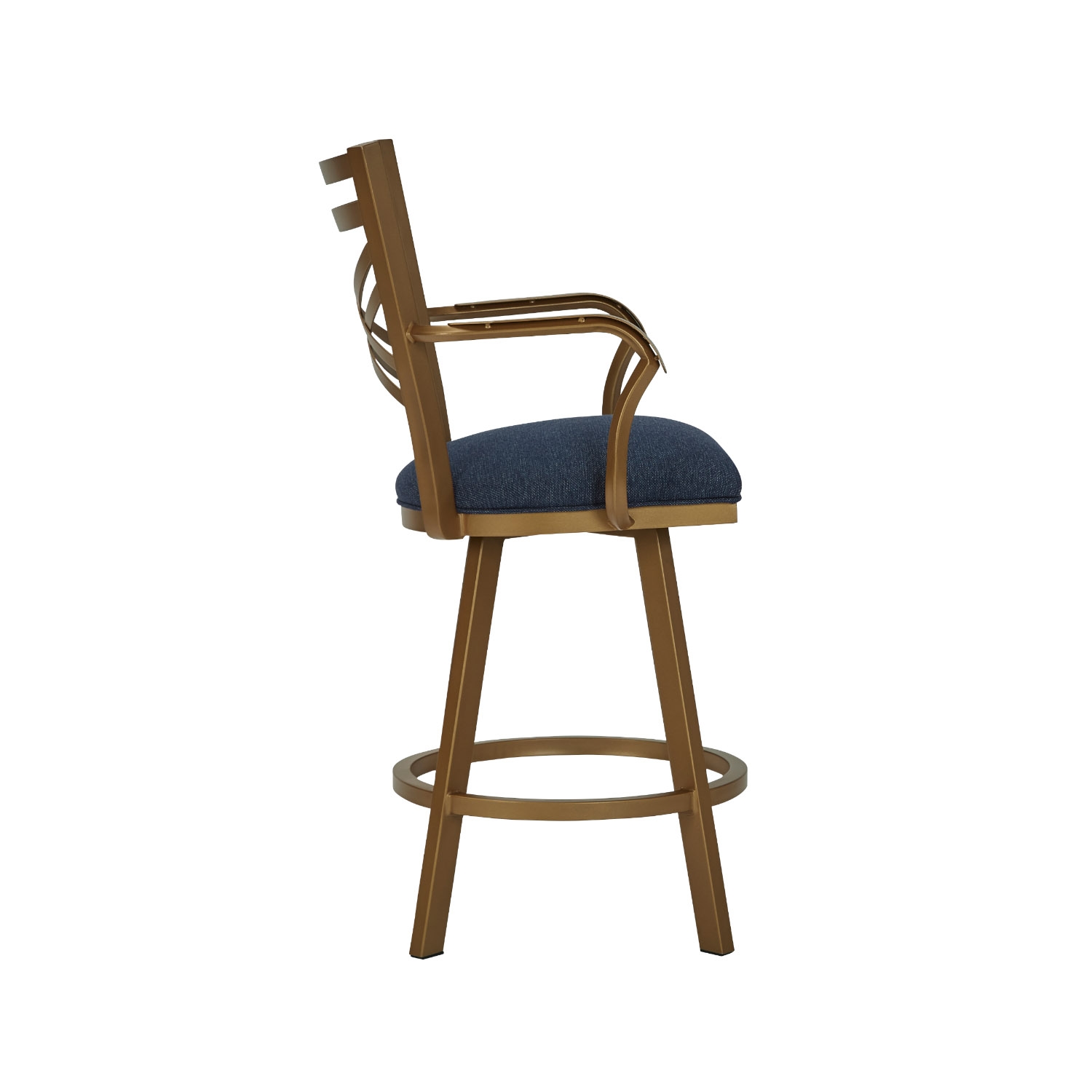 Swivel With Back &amp; Arms Barstool