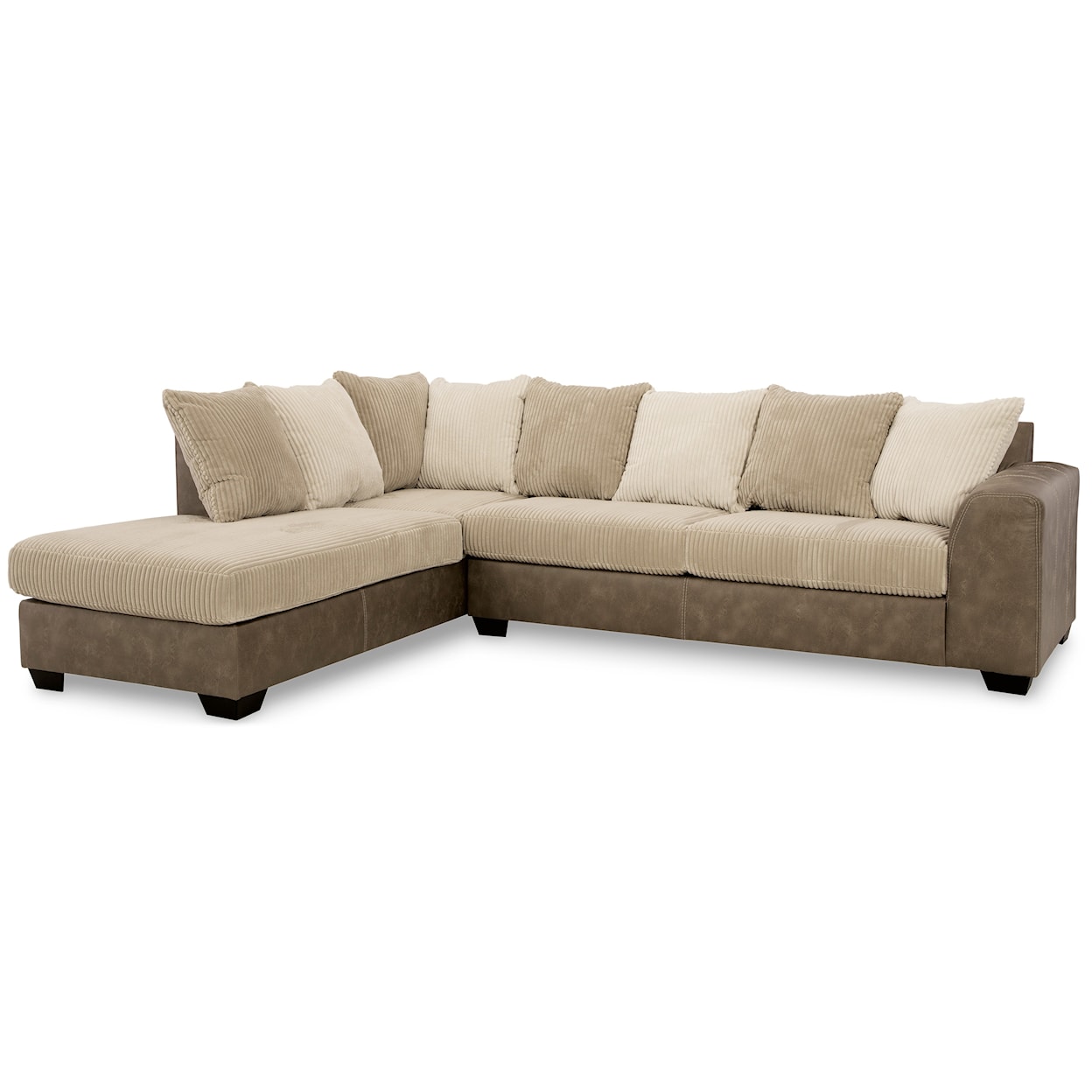 Benchcraft Keskin 2-Piece Sectional with Chaise