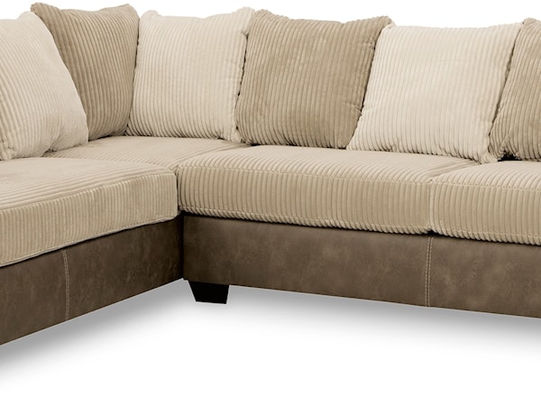 2-Piece Sectional with Chaise