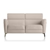 Natuzzi Editions 100% Italian Leather Power Reclining Loveseat