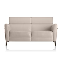 Contemporary Power Reclining Loveseat