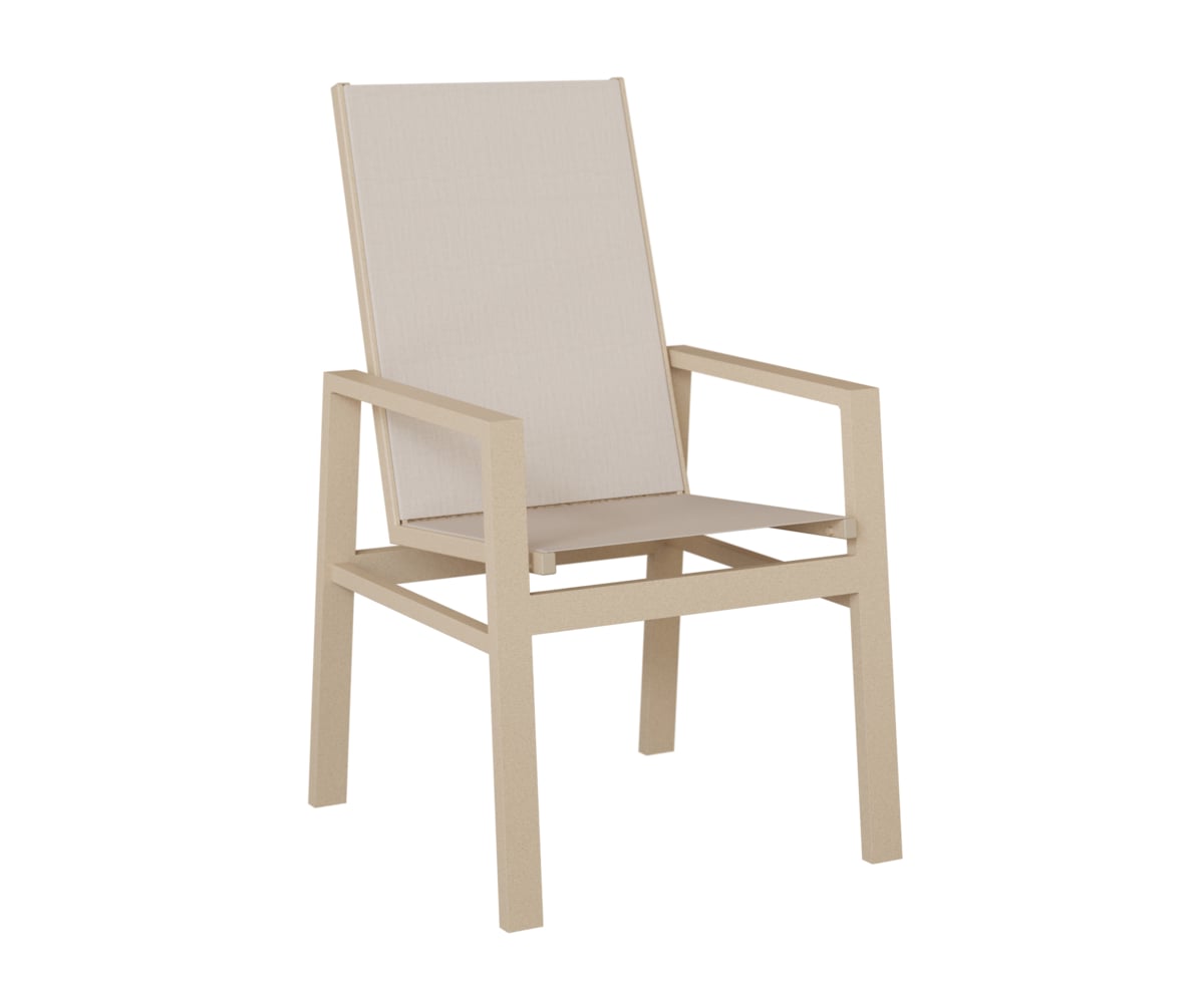 High Back Sling Dining Chair