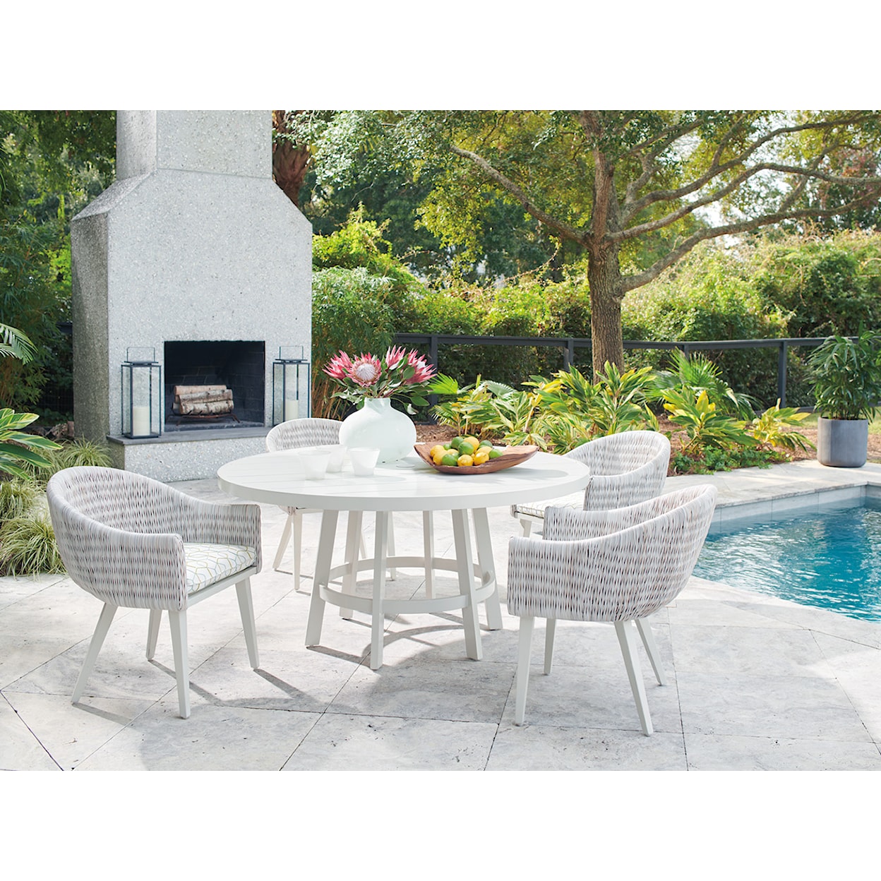 Tommy Bahama Outdoor Living Seabrook 5-Piece Outdoor Coastal Dining Set