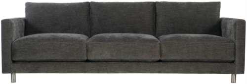 Dakota Leather-Fabric Sofa