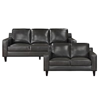 Contemporary 2-Piece Living Room Set